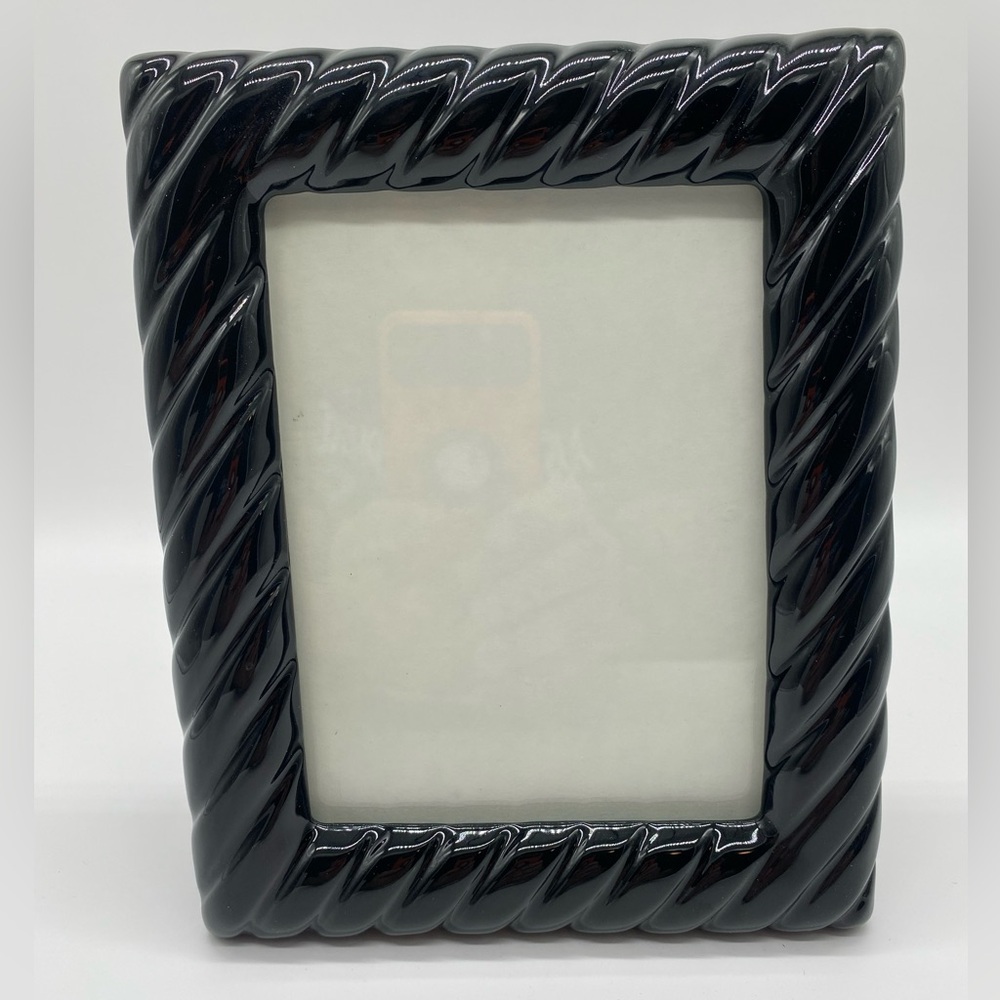 Black Ceramic Picture Frame